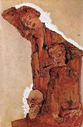 Egon Schiele Composition with Three Male Figures France oil painting artist
